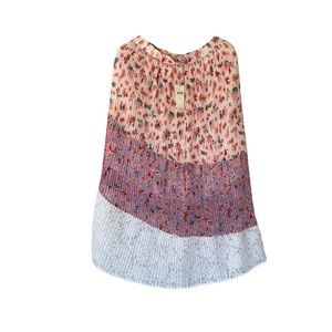 Anthropologie Floral Maxi Skirt Size M New with Tags